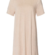 Natural Elegance Short Sleeve Nightdress 90cm | Black/Aqua 74949-3012